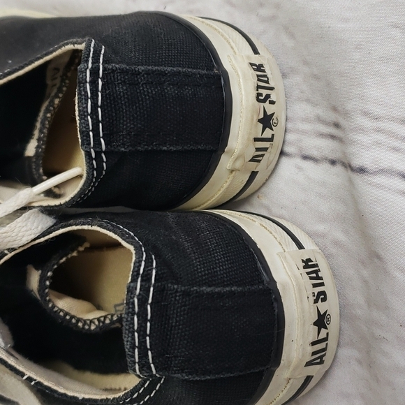 VINTAGE 2001 Converse EUC  Kid 1.5 Black - Picture 2 of 10